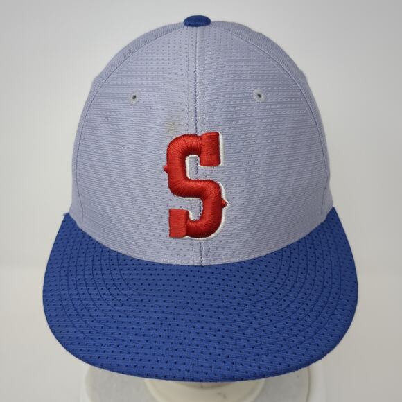 S Boise Fitted Baseball Cap Multicolor Medium Lightweight Pacific Headwear - Picture 2 of 9